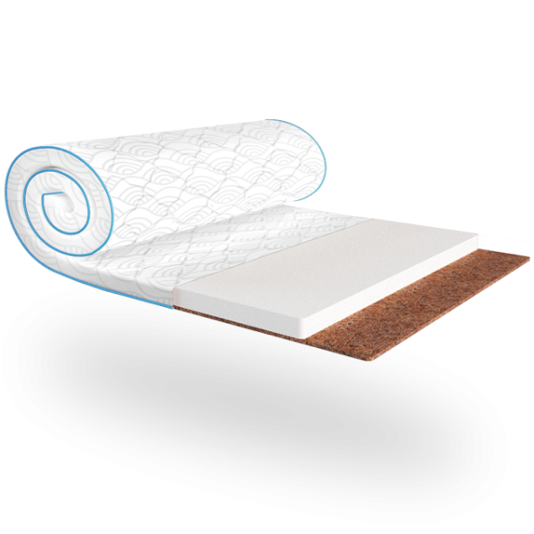 Мініматрац Sleep&Fly mini FLEX 2в1 KOKOS жаккард